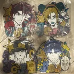 一番くじ　ジョジョの奇妙な冒険　J賞　ラバーチャーム　4セット