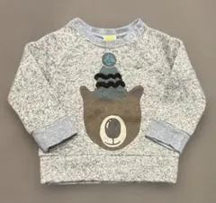 Moujonjon 裏起毛トレーナー 80cm