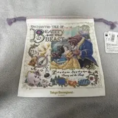 東京ディズニーランド 美女と野獣 巾着