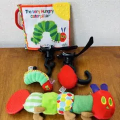 はらぺこあおむし　布絵本　知育玩具　ベビーカーフックのサムネイル