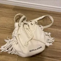 アリシアスタン 巾着bag フリンジのサムネイル