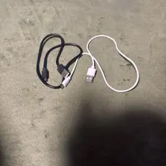 即購入OK★USBケーブル白黒2本セット