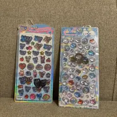 うるちゅるポップシール　エンジェルブルー　ぷくぷくあわわちゃんナカムラくん　2枚