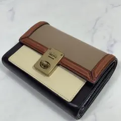 COACH Hutton Wallet In Colorblock レザーサイフのサムネイル