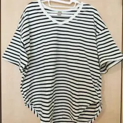 Dazy-Less ボーダーTシャツ　プラスサイズ