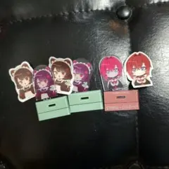 にじさんじ 戌亥とこ アンジュ チョコエッグアクリルスタンド 3個セット