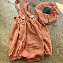 ハロウィン仮装　80サイズ オレンジ