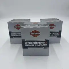 62700297 - ハーレー純正 オイルフィルタークローム ロング3個セット 62700297 - ハーレー純正 オイルフィルタークローム ロング3個セット