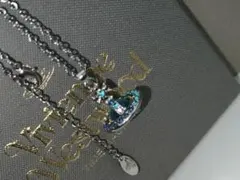ヴィヴィアンウエストウッド 水色オーブネックレス★