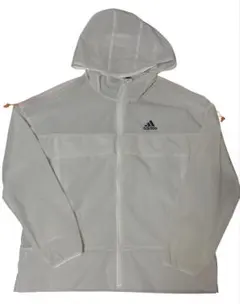 adidas ジップパーカー　ランニング