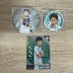 岩泉一 缶バッジ クリアカード