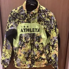 ATHLETA ピステ・ウィンドブレーカー 蛍光イエロー