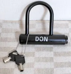 DON U字ロック 鍵2本付き 自転車 バイクのサムネイル