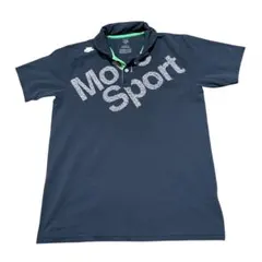 move sport デサントロゴ入り ポロシャツ