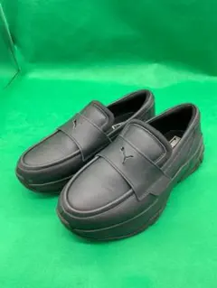 たなか様 PUMA 厚底 ローファー スニーカー23.5cm 箱あり - メルカリ
