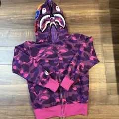 （レア色）A Bathing Ape カモフラージュ パーカー M