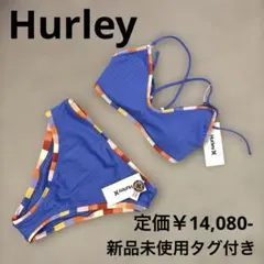 Mサイズ Hurley 紐ビキニ 上下セット 新品未使用タグ付きのサムネイル