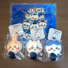 【新品】ちいかわ　MLB　マスコット　ハンドタオル　4点セット