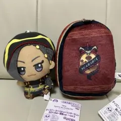 ジャミル ツイステ ちびぐるみ 寮服ver. ぬいぐるみポーチ スカラビア寮 ①