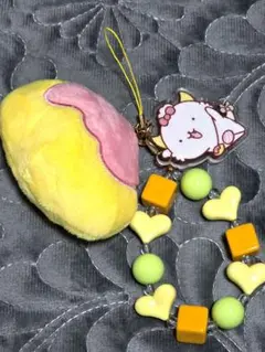 サンリオ がおぱわるぅ オムライスデザインシリーズ ストラップ 完売