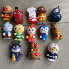 アンパンマン　ソフビ　13体
