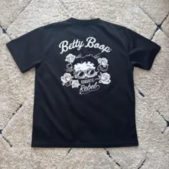 ベディーブープ　betty Boop 半袖 速乾　ドライ　メッシュ　黒　Mのサムネイル