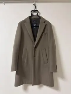 【美品】SHIPS シップス　チェスターコート　ベージュ　S