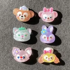 ディズニー　ダッフィフレンズ　6個セット