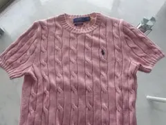 ポロラルフローレン　Ralph Lauren 半袖ニット　春ニット