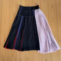 SPORTMAX カラーブロック プリーツスカート 36サイズのサムネイル
