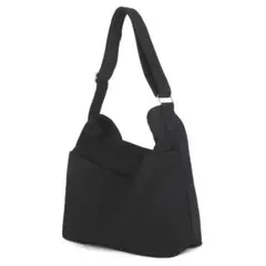 新品✨大きめ 帆布キャンバスショルダーバッグ 肩掛け ブラック黒 通学