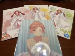 五等分の花嫁 一番くじ イラストボード