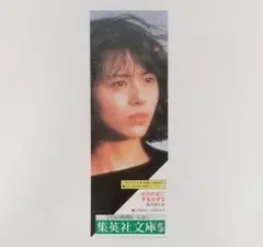 小泉今日子 十朱幸代 集英社文庫 しおり