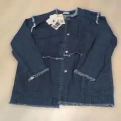 デニムジャケット　ベスト　チョッキ　アウター