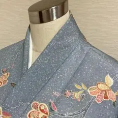KA2212 洗える着物 小紋 身丈163cm ポリエステル 化繊