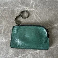 イルビゾンテ　コインケース　ダークグリーン