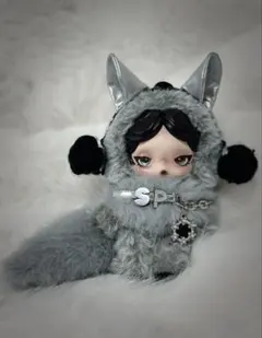 「Wednesday・XG」特別着せ替え服 POPMART SKULLPANDA