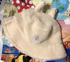 チップとデール　ハット　耳　帽子　被り物　ファンキャップ　ボア　バケハ