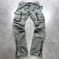 00s【PPFM】gimmick cargo pants/Y2K/zip/お兄系のサムネイル