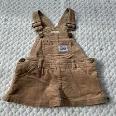 【7300】ベティーリー　Lee コーデュロイジャンパースカート　80cm