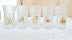 ピーターラビット フロストグラス 5個セット