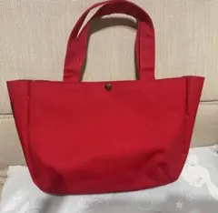 新品　TULLY'S COFFEE トートバッグ レッド