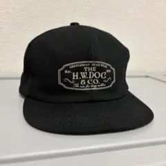 H.W.DOG & CO. ブラック　トラッカーキャップ　サイズ38