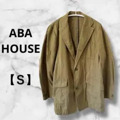 0598　アバハウス　テーラードジャケット　ジャケット　アウター　カーキ