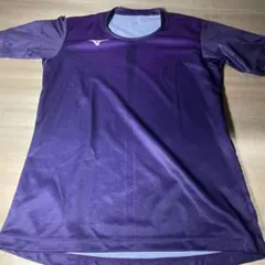 Mizuno 紫色 ゲームシャツ テニス バレーボール XL