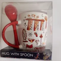シンガポール マグカップ スプーン付き