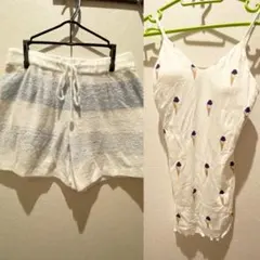 ジェラートピケ　部屋着セット