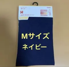 UNIQLO ユニクロ ヒートテック タイツ Mサイズ 60デニール ネイビー③