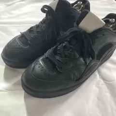 JIL SANDER レザースニーカー ブラックのサムネイル