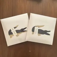 ラコステ　ハンドタオル　LACOSTE 2枚